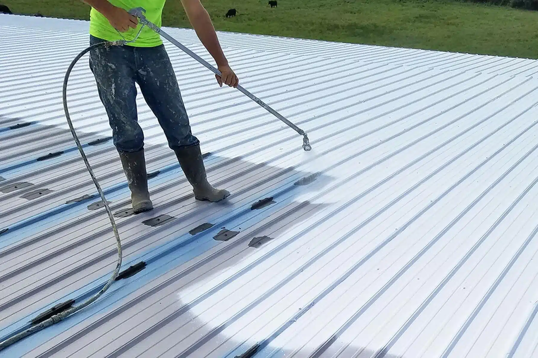 Commercial Roof Coatings Charlotte NC | Silicone, Acrylic Restoration